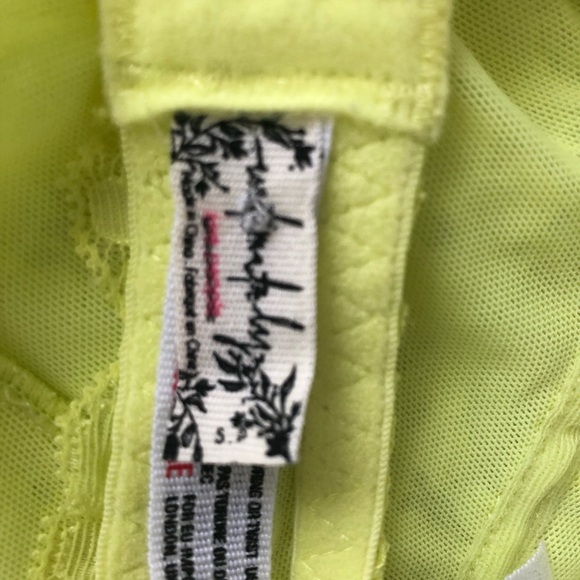 Free People Intimately Free Galloon Lace Halter S - Picture 4 of 4